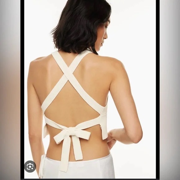 ARITZIA: Cayenne Knit Tank Top (Size XS) - Picture 2 of 4